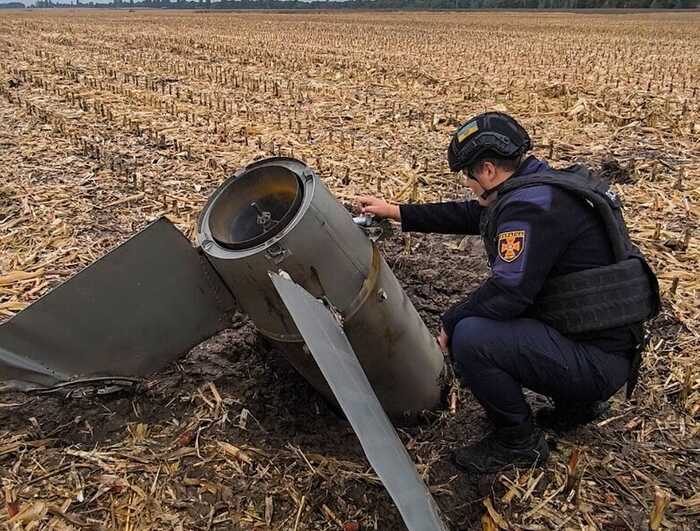 На Київщині фермер знайшов залишки ракети С-300