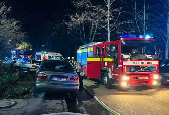 У Житомирі загинули двоє людей під час пожежі в дев’ятиповерхівці, серед постраждалих діти