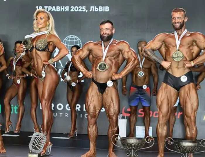 Здійняв потужний скандал: У Львові бодібілдер із Дніпра виступав під музику російською мовою