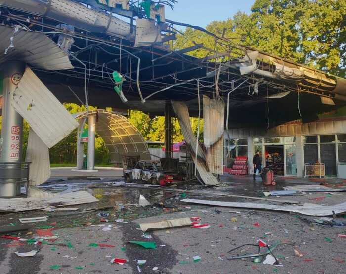 АЗС у Сумах почали обладнувати антидроновим захистом
